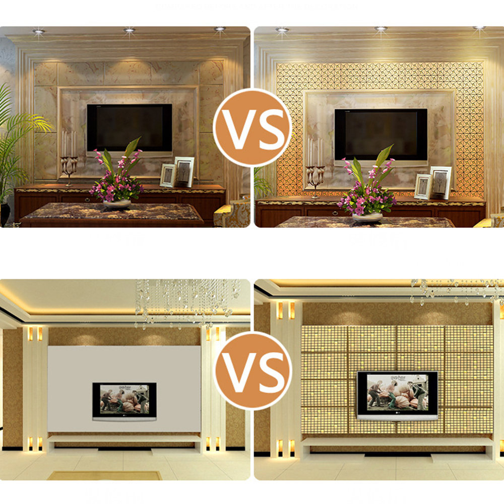 Peel and Stick Mosaic Wall Tile Self Adhesive Backsplash Kitchen Wall