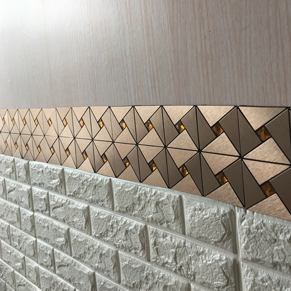 Peel and Stick Mosaic Wall Tile Self Adhesive Backsplash Kitchen Wall